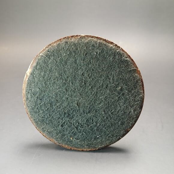 Vintage Wooden Taper Candle Holder, Unbranded Dark Wood Boho Chic 8" Candlestick - Picture 9 of 11